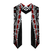 Tonga Ngatu Art Tattoo Polynesian Graduation Stole LT03 - Polynesian Pride