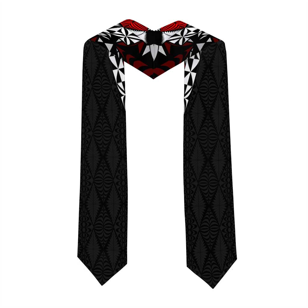 Tonga Ngatu Art Tattoo Polynesian Graduation Stole LT03 - Polynesian Pride