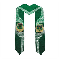 Tonga Saineha High School Graduation Stole Traditional Ngatu and Polynesian Pattern LT03 - Polynesian Pride