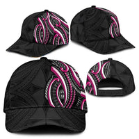 Traditional Art Hawaiian Kakau Tattoos Classic Cap Pink Color LT03