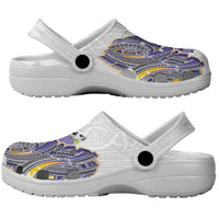 Traditional Art Hawaiian Kakau Tattoos Clogs Shoes Graffiti Style LT03 - Polynesian Pride