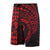 Hawaii Polynesian Warrior Board Shorts Red V.2