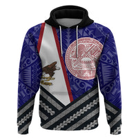 American Samoa Polynesian Hoodie merican Samoa Flagnd Seal - Polynesian Pride