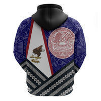 American Samoa Polynesian Hoodie merican Samoa Flagnd Seal - Polynesian Pride