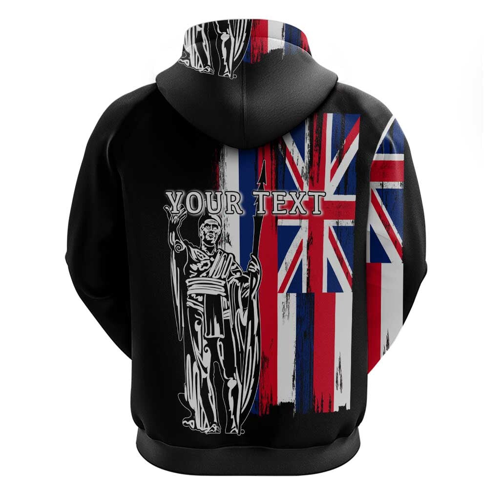 Polynesian Pride Hoodie Custom Hawaiian Hawaii King Flag Hoodie - Polynesian Pride