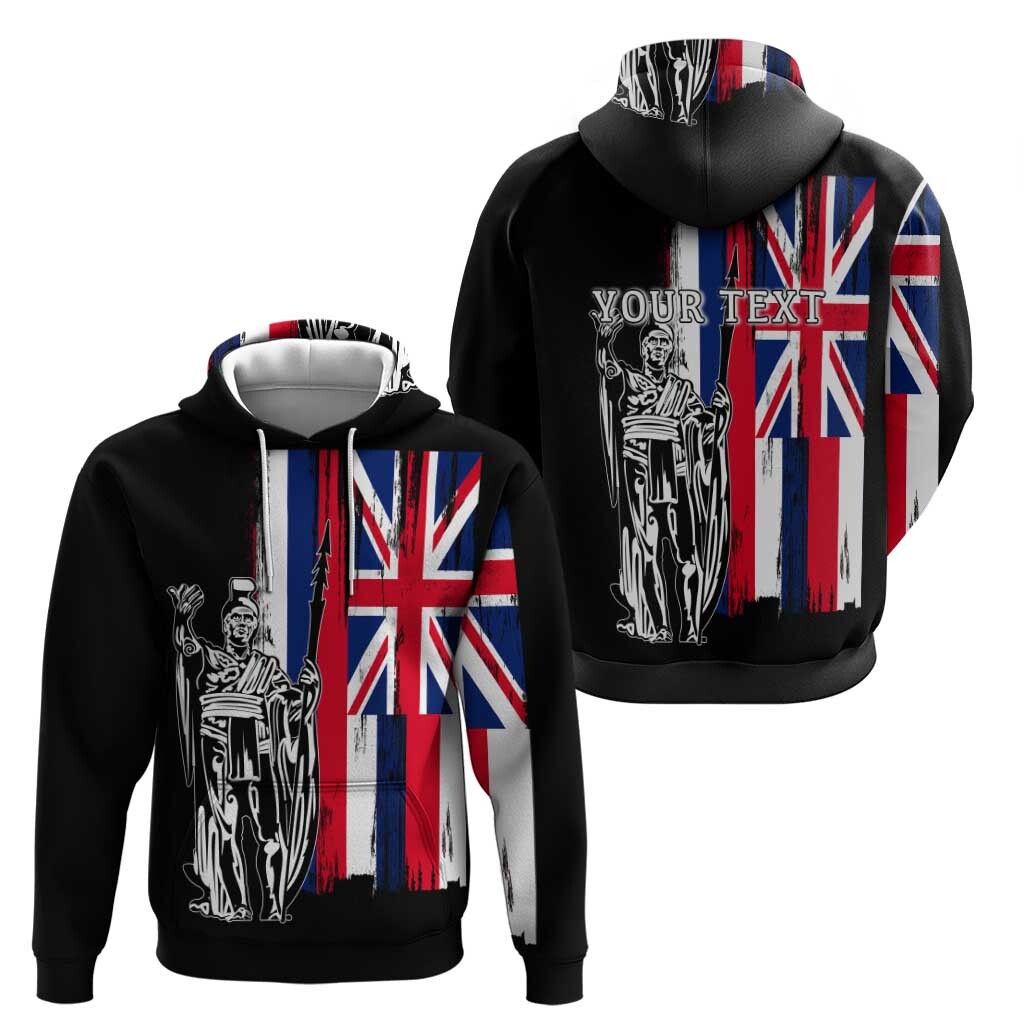 Polynesian Pride Hoodie Custom Hawaiian Hawaii King Flag Hoodie - Polynesian Pride