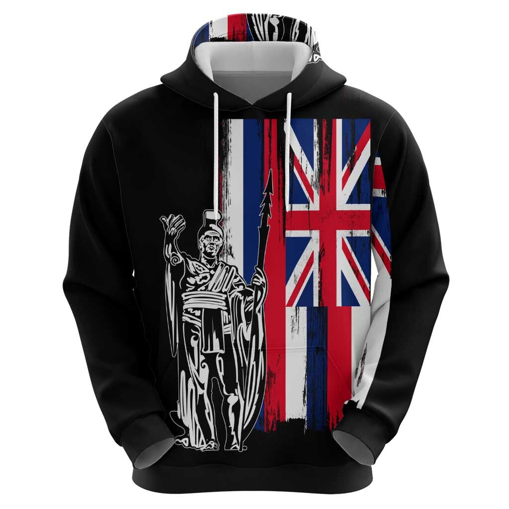 Polynesian Pride Hoodie Custom Hawaiian Hawaii King Flag Hoodie - Polynesian Pride
