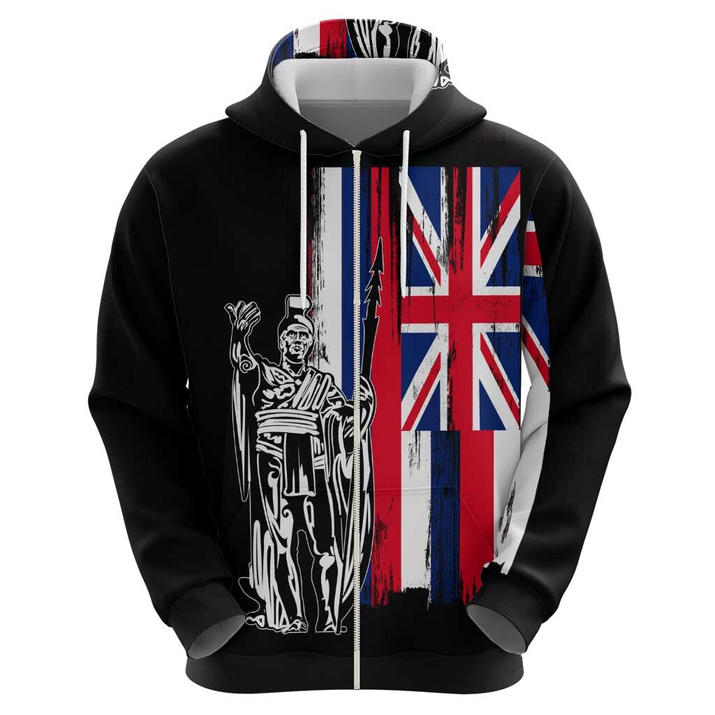 Polynesian Pride Hoodie Custom Hawaiian Hawaii King Flag Hoodie - Polynesian Pride