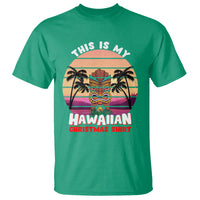 This Is My Hawaiian Christmas Shirt Retro Tropical Xmas Hawaii Tiki T Shirt TS02 Irish Green - Polynesian Pride