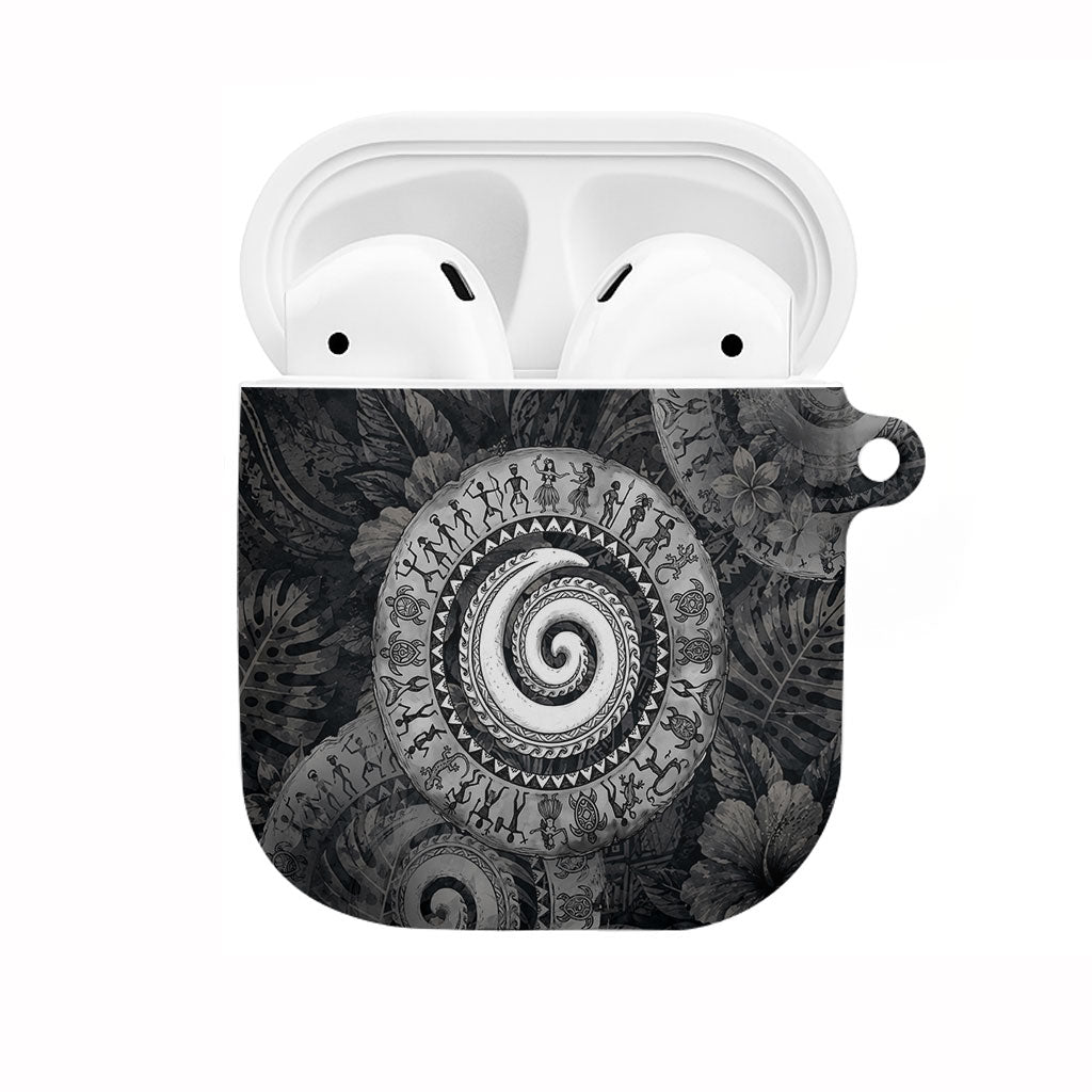 Hawaiian Piko AirPods Case Cultural Anchor Connect Your Roots Ocean Waves