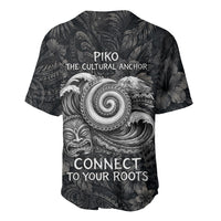 Hawaiian Piko Baseball Jersey Cultural Anchor Connect Your Roots Ocean Waves TS04 - Polynesian Pride