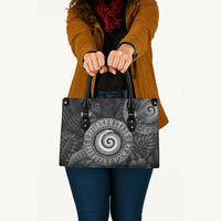 Hawaiian Piko Leather Bag Cultural Anchor Connect Your Roots Ocean Waves TS04 - Polynesian Pride