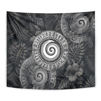 Hawaiian Piko Tapestry Cultural Anchor Connect Your Roots Ocean Waves TS04 - Polynesian Pride