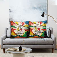 Support Your Fruity Friends Love Wins Gay Pride Pillow Cover LGBTQ Retro 30s Cartoon Checkered