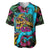 Pineapple Skull Baseball Jersey Sumer Time TS04 - Polynesian Pride