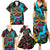 Pineapple Skull Family Matching Summer Maxi Dress and Hawaiian Shirt Sumer Time TS04 - Polynesian Pride