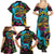 Pineapple Skull Family Matching Summer Maxi Dress and Hawaiian Shirt Sumer Time TS04 - Polynesian Pride