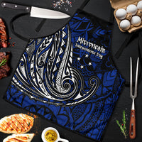 Micronesia Independence Day FSM Apron Tribal Tattoo Pattern Flag Seal Heritage