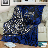 Micronesia Independence Day FSM Blanket Tribal Tattoo Pattern Flag Seal Heritage TS04 - Polynesian Pride