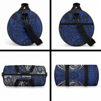 Micronesia Independence Day FSM Duffle Bag Tribal Tattoo Pattern Flag Seal Heritage TS04 - Polynesian Pride