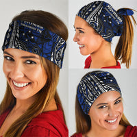 Micronesia Independence Day FSM Neck Gaiter Tribal Tattoo Pattern Flag Seal Heritage TS04 - Polynesian Pride