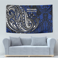 Micronesia Independence Day FSM Tapestry Tribal Tattoo Pattern Flag Seal Heritage TS04 - Polynesian Pride