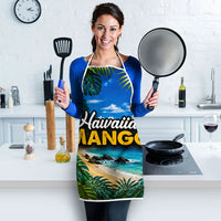 Hawaiian Mango Tropical Beach Apron Scenic Island Nature Exotic Fruit Graphic TS04 - Polynesian Pride
