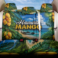 Hawaiian Mango Tropical Beach Back Car Seat Cover Scenic Island Nature Exotic Fruit Graphic TS04 One Size Blue Green - Polynesian Pride