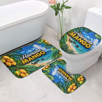 Hawaiian Mango Tropical Beach Bathroom Set Scenic Island Nature Exotic Fruit Graphic TS04 - Polynesian Pride