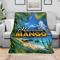 Hawaiian Mango Tropical Beach Blanket Scenic Island Nature Exotic Fruit Graphic TS04 - Polynesian Pride