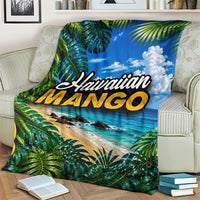 Hawaiian Mango Tropical Beach Blanket Scenic Island Nature Exotic Fruit Graphic TS04 - Polynesian Pride