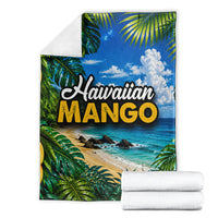 Hawaiian Mango Tropical Beach Blanket Scenic Island Nature Exotic Fruit Graphic TS04 - Polynesian Pride