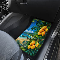 Hawaiian Mango Tropical Beach Car Mats Scenic Island Nature Exotic Fruit Graphic TS04 - Polynesian Pride
