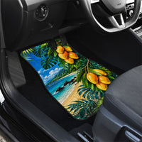 Hawaiian Mango Tropical Beach Car Mats Scenic Island Nature Exotic Fruit Graphic TS04 - Polynesian Pride