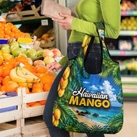 Hawaiian Mango Tropical Beach Grocery Bag Scenic Island Nature Exotic Fruit Graphic TS04 - Polynesian Pride