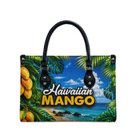 Hawaiian Mango Tropical Beach Leather Bag Scenic Island Nature Exotic Fruit Graphic TS04 - Polynesian Pride