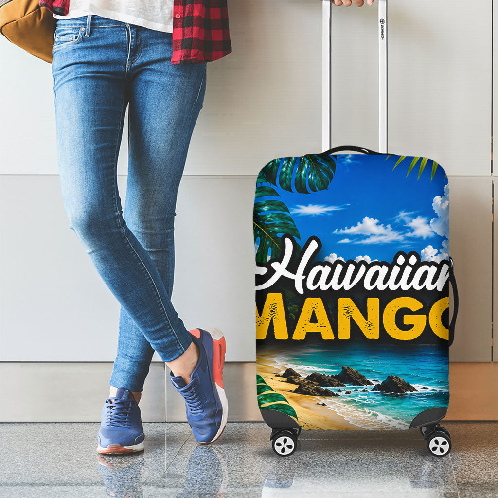 Hawaiian Mango Tropical Beach Luggage Cover Scenic Island Nature Exotic Fruit Graphic TS04 - Polynesian Pride