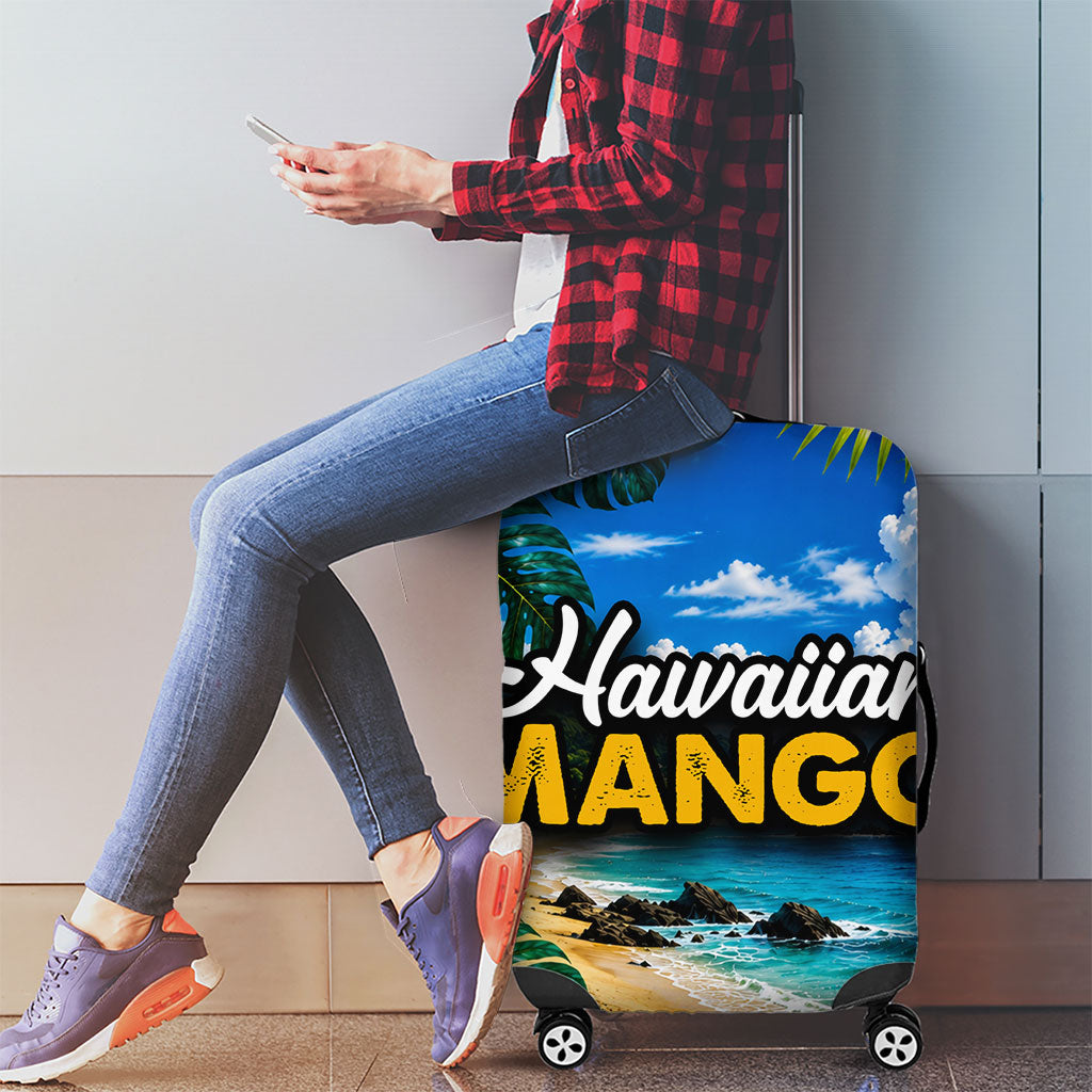 Hawaiian Mango Tropical Beach Luggage Cover Scenic Island Nature Exotic Fruit Graphic TS04 - Polynesian Pride