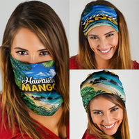 Hawaiian Mango Tropical Beach Neck Gaiter Scenic Island Nature Exotic Fruit Graphic TS04 - Polynesian Pride