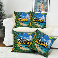 Hawaiian Mango Tropical Beach Pillow Cover Scenic Island Nature Exotic Fruit Graphic TS04 - Polynesian Pride