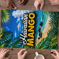 Hawaiian Mango Tropical Beach Puzzle Scenic Island Nature Exotic Fruit Graphic TS04 - Polynesian Pride