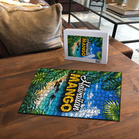 Hawaiian Mango Tropical Beach Puzzle Scenic Island Nature Exotic Fruit Graphic TS04 - Polynesian Pride