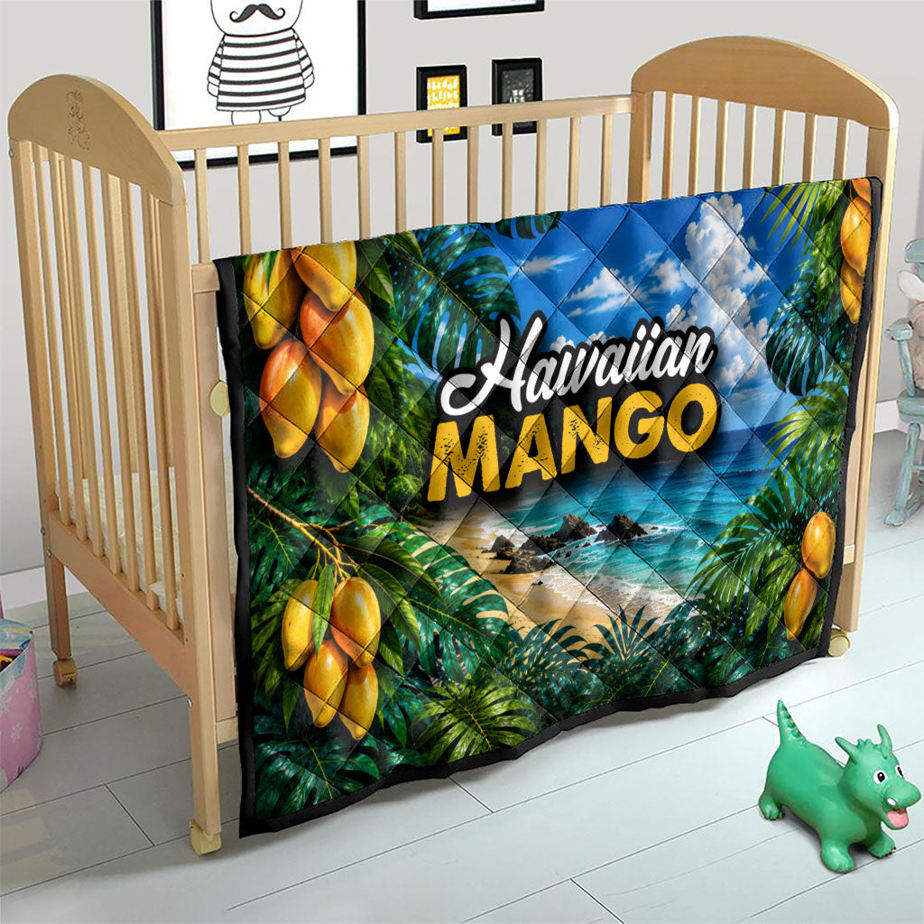 Hawaiian Mango Tropical Beach Quilt Scenic Island Nature Exotic Fruit Graphic TS04 - Polynesian Pride
