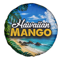 Hawaiian Mango Tropical Beach Spare Tire Cover Scenic Island Nature Exotic Fruit Graphic TS04 - Polynesian Pride