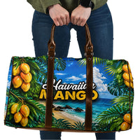 Hawaiian Mango Tropical Beach Travel Bag Scenic Island Nature Exotic Fruit Graphic TS04 Blue Green - Polynesian Pride