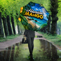 Hawaiian Mango Tropical Beach Umbrella Scenic Island Nature Exotic Fruit Graphic TS04 - Polynesian Pride