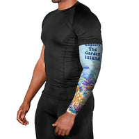 Fiji Taveuni Rainbow Reef Arm Sleeves Scuba Diver Vibrant Undersea Coral Garden Watercolor TS04 - Polynesian Pride