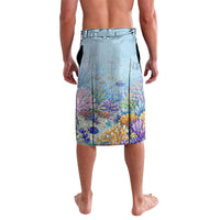 Fiji Taveuni Rainbow Reef Lavalava Scuba Diver Vibrant Undersea Coral Garden Watercolor TS04 - Polynesian Pride