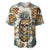 Pineapple Skull Baseball Jersey Summer Paradise TS04 - Polynesian Pride