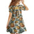 Pineapple Skull Family Matching Off Shoulder Maxi Dress and Hawaiian Shirt Summer Paradise TS04 - Polynesian Pride